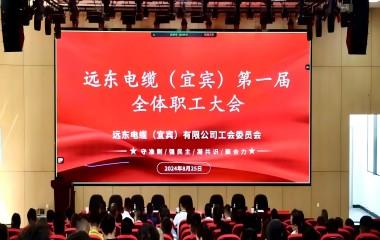凝心聚力 奮楫篤行|遠(yuǎn)東電纜（宜賓）第一屆全體職工大會(huì)順利召開